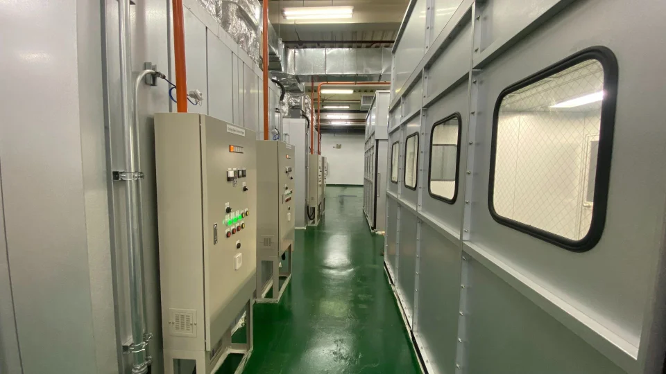 Manual Painting Booth at Bigmate Philippines Inc